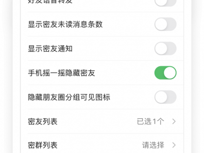 微信密友是什么东西?